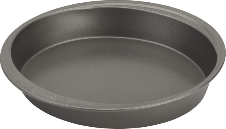 GoodCook Everyday Nonstick Steel Round Cake Pan, 9 Inch, Gray