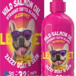 Wild Alaskan Salmon Oil for Dogs & Cats - Pure Fish Omega 3 6 9 Liquid EPA DHA Fatty Acids - Skin & Coat Supplement - Supports Joint Function, Brain, Eye, Immune & Heart Health - Made in USA 32 oz
