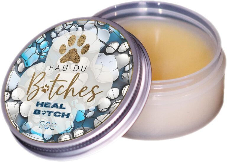 Eau Du Btches - Heal, Btch Paw Balm/Butter, 2 oz - Keep Dog Paws Soft, Protected, and Moisturized - All-Natural with Shea Butter - Coconut Oil and Beeswax