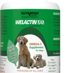 Nutramax Welactin Canine Softgels, Omega 3 Supplement for Dogs of all Sizes, Softgels, 120 Count