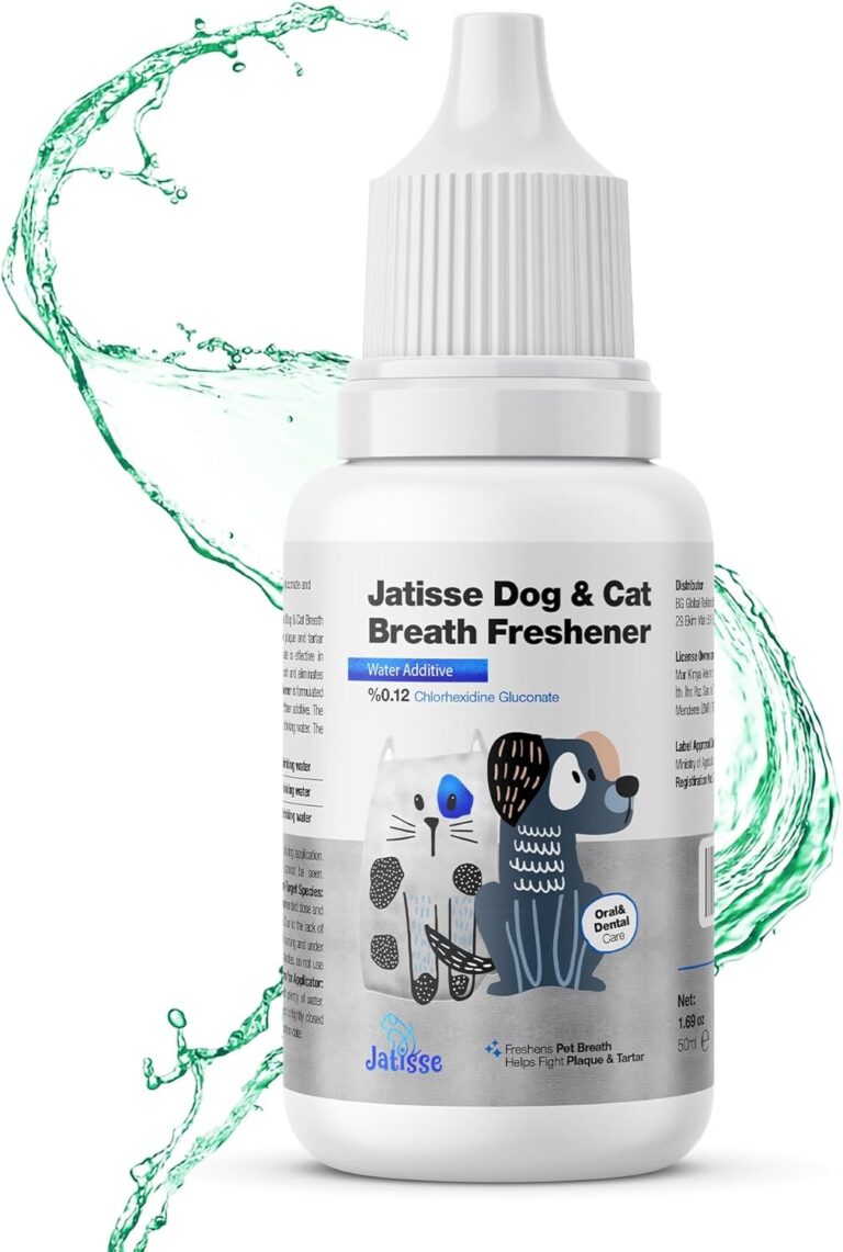 Cats and Dogs Water Additive for Oral and Dental Care: Eliminate Bad Dog Breath and Cat Bad Breath - Dog Breath Freshener - Fights Tartar & Plaque - Just Add to Water! (1.69 fl oz)