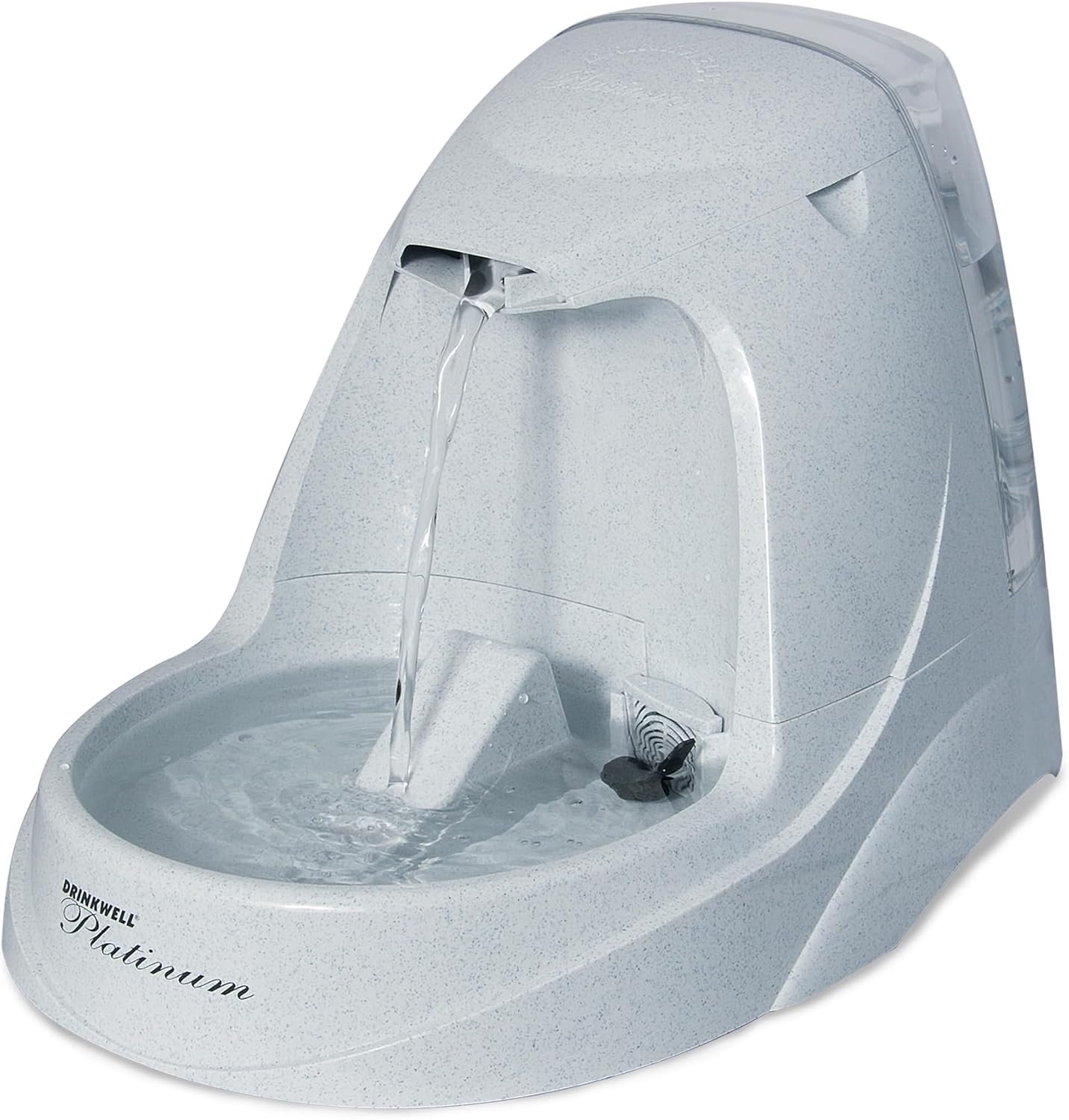 PetSafe Drinkwell Platinum Pet Fountain - Supports Healthy Hydration - Encourages Drinking - Carbon Filter Removes Odors - Adjustable Stream - BPA-Free - Large Water Capacity - Easy to Clean - 168 oz PetSafe Drinkwell Platinum Pet Fountain - Supports Healthy Hydration - Encourages Drinking - Carbon Filter Removes Odors - Adjustable Stream - BPA-Free - Large Water Capacity - Easy to Clean - 168 oz