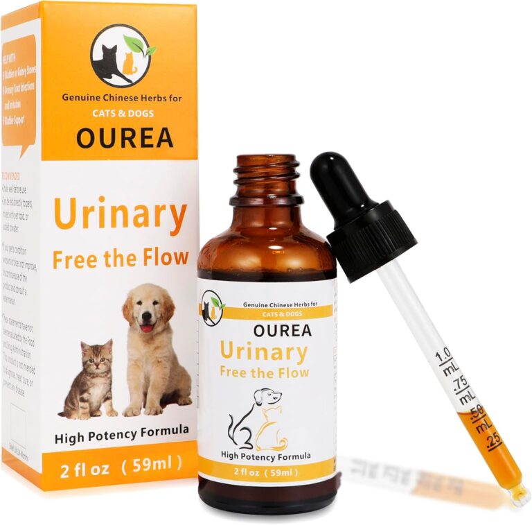 Dog & Cat Bladder Crystals Treatment or Stone, Bladder Kidney Stones Dissolver for Pet, Cat Dog Urinary Tract Supplements for Kidney and Bladder Stones, Urinary Free The Flow, 2 fl oz (59ml)