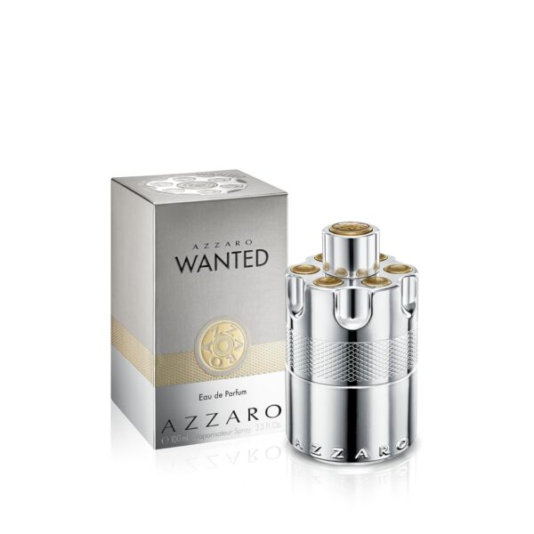 Azzaro Wanted Eau de Parfum - Energizing & Intense Mens Cologne - Woody, Aromatic & Spicy Fragrance - Fresh Notes of Juniper Berries, Sage, Vetiver - Lasting Wear - Luxury Perfumes for Men