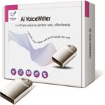 AI VoiceWriter  Smart Dictation & AI Writing Assistant for Windows & Mac | USB Dongle & Mobile App for Voice Input, Proofreading, Rewriting & Multilingual Support