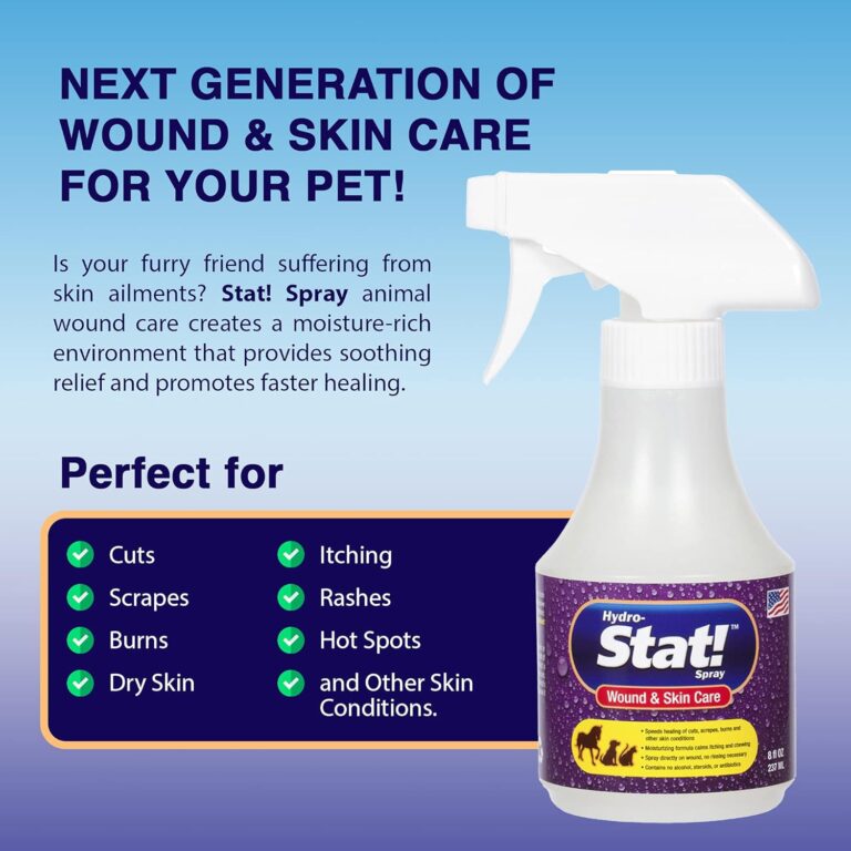 Pet Wound & Skin Care | First-Aid Treatment for Dogs, Cats, Horses | Natural Plant Based Ingredients | Speeds Healing of Cuts, Burns, Hot Spots, Skin Allergies | Soothing Anti-Itch Formula