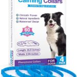 Calming Collar for Dogs,4 Pack Pheromone Collar for Dogs, Anxiety Relief for Pets, 60-Day Long Calming Effect,Relief Anxiety Stress Separation - Suitable for Small,Medium,Large Dog