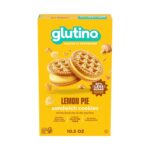 Glutino Gluten Free Lemon Pie Flavored Sandwich Cookies, Gluten Free Snacks, 10.5 oz.
