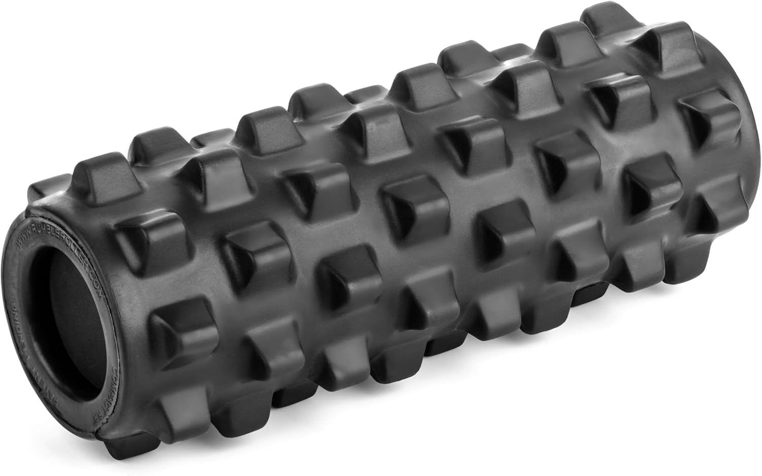 RumbleRoller - Extra Firm Textured Muscle Foam Roller Manipulates Soft Tissue Like A Massage Therapist (Black, Compact) RumbleRoller - Extra Firm Textured Muscle Foam Roller Manipulates Soft Tissue Like A Massage Therapist (Black, Compact)