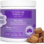 Veterinary Formula Smart Vitality Pet Calm Supplement for Dogs - Soft Chews, 30ct - Promotes a Sense of Relaxation During Moments That May Cause Stress - Fireworks, Travel, Changes in Routine