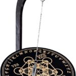 Mysterious and Downing Pendulum Stand Magnetic (4 Patterns Total) - 24x8.5x7 Magnetic Spiritual Decision-Making Tool (Geometric Star Grabbing Stand)