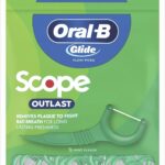 Oral-B Glide Complete Floss Picks, Dental Floss Picks, Scope Outlast, 75-ct, Toothpicks Floss Picks