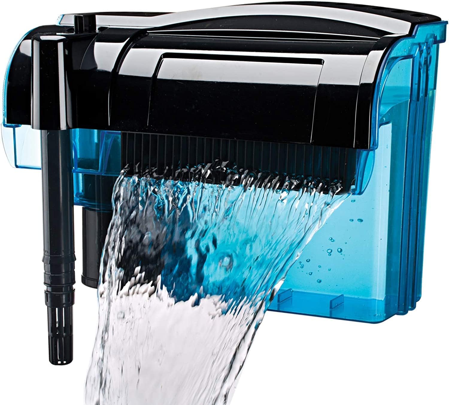 Penn-Plax Cascade 300 Power Filter Hang-On Filter with Quad Filtration Great for Freshwater and Saltwater Setups Penn-Plax Cascade 300 Power Filter Hang-On Filter with Quad Filtration Great for Freshwater and Saltwater Setups