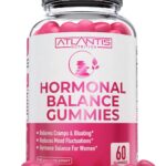 Atlantis Nutrition Hormonal Balance for Women & PMS Relief Gummies - Alleviates Cramps, Bloating, Mood Swings, Hot Flashes & Night Sweats - Cranberry, Dong Quai & Chasteberry Menstrual Cramp Relief