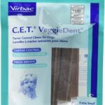 C.E.T. VeggieDent Dental Chews, Extra Small, 15 count