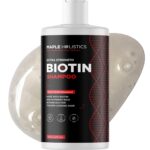 Ultra Biotin Shampoo for Thinning Hair - Extra Strength Volumizing Shampoo for Men and Women with B Vitamins and Rosemary Essential Oil - Sulfate Free Shampoo Biotin Formula for Hair and Scalp Care