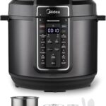 Midea 12-in-1 Electric Pressure Cooker, 8 Quarts, 12 Presets, Multi-Functional Programmable Slow Cooker, Rice Cooker, Steamer, Saut Pan, Yogurt Maker, and More, Stainless Steel