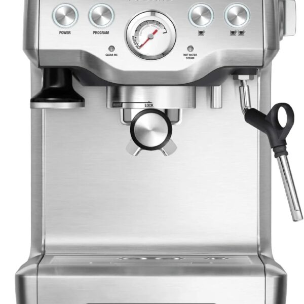 Breville Infuser Espresso Machine BES840XL, Brushed Stainless Steel