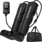 QUINEAR Air Compression Recovery System, Professional Sequential Device for Massage Therapy, Foot and Leg Recovery Boots to Improve Circulation for Athletes, FSA-HSA Eligible (Medium)