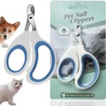 Cats & Dogs Pets Nail Clippers & Trimmers Rabbit Nail Clippers cat Nail Clippers for Indoor Cats cat Claw Clippers with Safety Guard Professional Grooming Tool for Cat Kitten