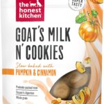 The Honest Kitchen Human Grade Goat's Milk N' Cookies: Slow Baked with Pumpkin, 8 oz Bag