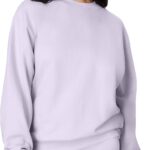 Hanes Originals Women's Fleece Sweatshirt, Midweight Sweatshirt for Women, Placed Flowers