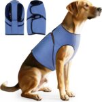Dog Anxiety Vest/Shirt - Breathable Calming Jacket for Thunderstorms, Fireworks & Separation Relief, Soft Pressure Pet Wrap with Mesh Design for Indoor/Outdoor Use, Travel, and Vet Visits