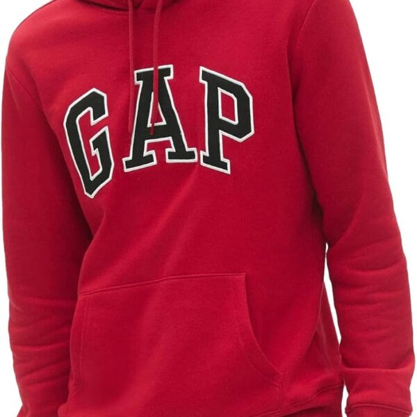 GAP mens Heritage Logo Pullover Hoodie