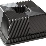 Nordic Ware Bundt Squared Pan, 10 Cup, Graphite
