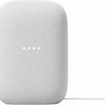 Google Audio Bluetooth Speaker - Wireless Music Streaming, Powerful Sound, Assistant Built-in, Wi-Fi and Bluetooth Connectivity, Smart Home Control, Stereo Pairing - Chalk