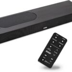 ZVOX AccuVoice AV835 Dialogue Clarifying Soundbar - Patented Hearing Technology with 20 Levels of Voice Boost, Dual Woofers, Low-Profile TV Speaker for Home Theater and Smart TV - Black