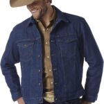 Wrangler mens Cowboy Cut Western Unlined Denim Jacket