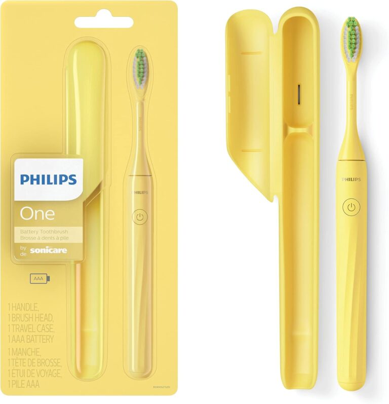 Philips Sonicare Battery Toothbrush, Mango Yellow, HY1100/02