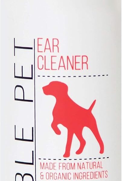 Kibble Pet Dog Ear Cleaner for Dogs & Cats, 8.45 Oz, Cleansing & Deodorizing Treatment, Effective & Gentle Solution, Prevents Infection, Washes Away Debris & Odors