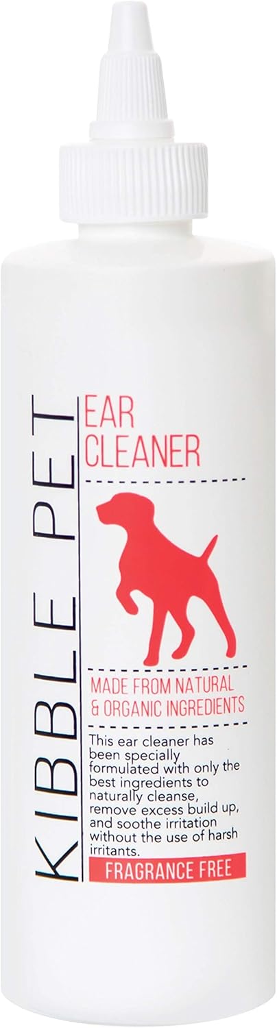 Kibble Pet Dog Ear Cleaner for Dogs & Cats, 8.45 Oz, Cleansing & Deodorizing Treatment, Effective & Gentle Solution, Prevents Infection, Washes Away Debris & Odors Kibble Pet Dog Ear Cleaner for Dogs & Cats, 8.45 Oz, Cleansing & Deodorizing Treatment, Effective & Gentle Solution, Prevents Infection, Washes Away Debris & Odors