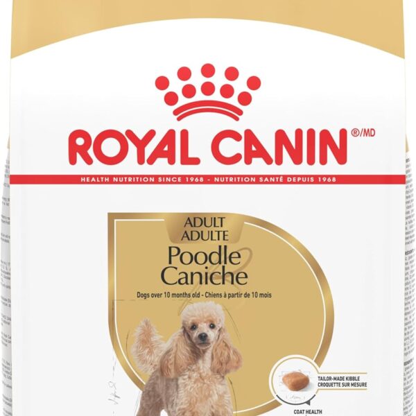 Royal Canin Breed Health Nutrition Poodle Adult Dry Dog Food, 10 lb Bag