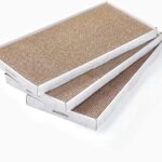 Cardboard Scratcher Pad Scratching Post:Smartbean 3PCS Cat Cardboard,Cat Scratch Pad,Cat Post,Double-Sided Design for Double Life