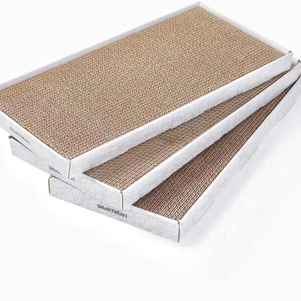 Cardboard Scratcher Pad Scratching Post:Smartbean 3PCS Cat Cardboard,Cat Scratch Pad,Cat Post,Double-Sided Design for Double Life