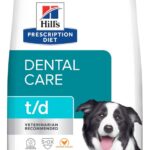 Hill's Prescription Diet t/d Dental Care Chicken Flavor Dry Dog Food, Veterinary Diet, 5 lb. Bag
