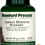 Standard Process Canine Hepatic Support - Dog Supplement to Aid Liver Health - Hepatic Immune Function & Liver Metabolism Support Supplement - Powder Supplement for Dogs - 30 g