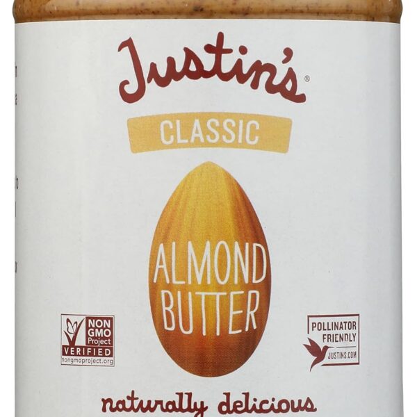 Justin's, Almond Butter Classic Jar, 16 Ounce