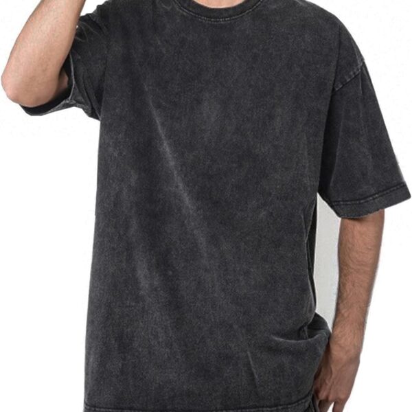 Oversized T-Shirts for Men Vintage Cotton Tee Crew Neck Short Sleeve Tops Men's Loose Fit Casual Fashion Shirt
