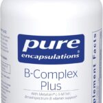 Pure Encapsulations B-Complex Plus - B Vitamins Supplement to Support Neurological Health, Cardiovascular Health, Energy Levels & Nervous System Support* - with Vitamin B12 & More - 120 Capsules