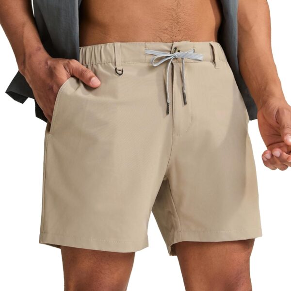 maamgic Men's 5/7 Inch Casual Classic Fit Shorts with Multi-Pocket Quick Dry Sports Shorts