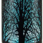 Essential Oil Diffuser 120ML Metal Aromatherapy Diffuser with Timer, Cool Mist Humidifier with Auto Shut-Off & 7 Color Lights for Home Office Spa (Tree)