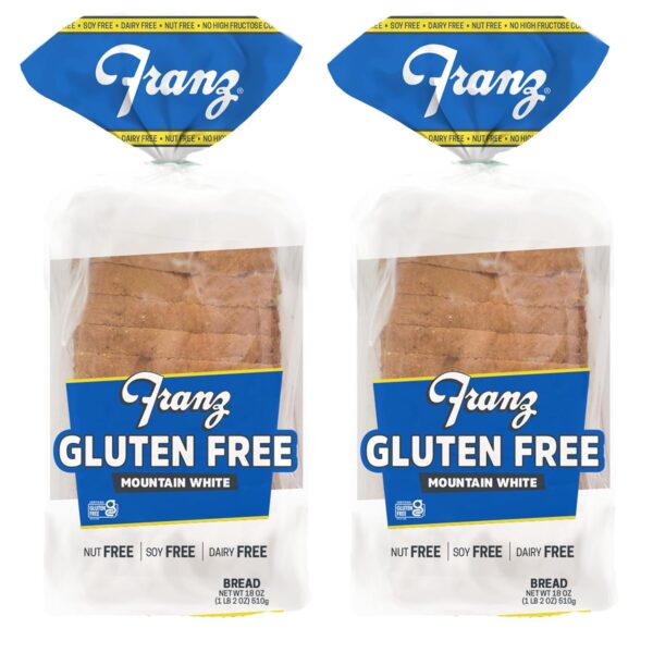 Franz Gluten Free Mountain White Bread - 2 Pack (2 x18 oz)