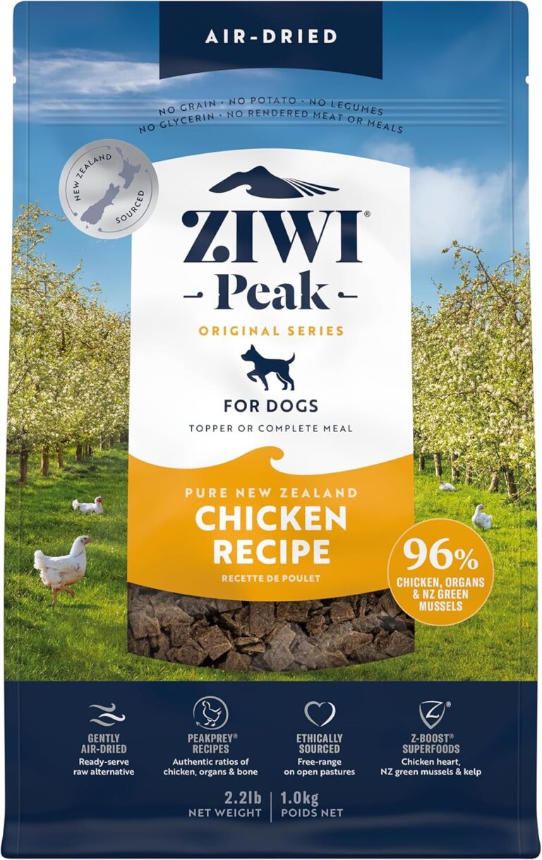 ZIWI Peak Air-Dried Dog Food  Chicken - All Natural, High Protein, Grain Free, Limited Ingredient w/ Superfoods (35.2oz)