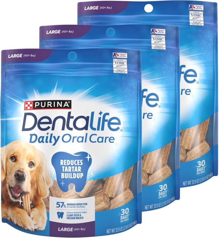 Purina DentaLife Daily Oral Care Dental Chews for Large Dogs - 90 ct.