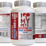 I LOVE MY PETS LLC Dog Immune Booster - Dog Healthy Hair and Coat - Premium Formula - Chews - Dogs Vitamins for Hair - 60 Treats (1 Bottle)