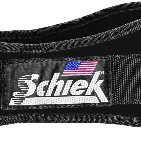 Schiek Sports 2006 Nylon 6 Inches Weight Lifting Belt - Support Belt for Power Lifting